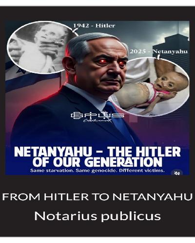 FROM HITLER TO NETANYAHU