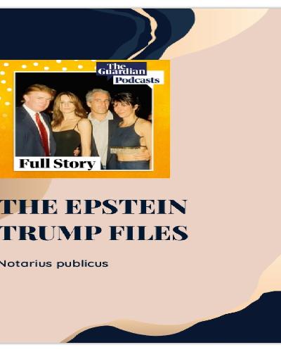 THE EPSTEIN TRUMP FILES